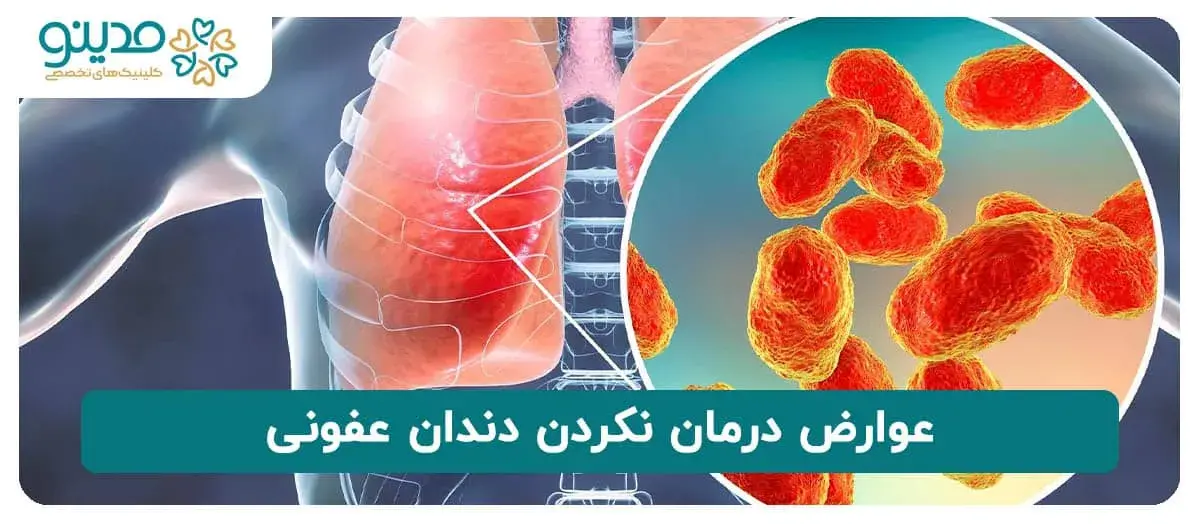 عوارض درمان نکردن دندان عفونی